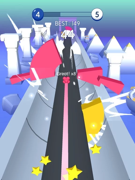 Изображение игры: Smash Road - Color Ball Run 3D