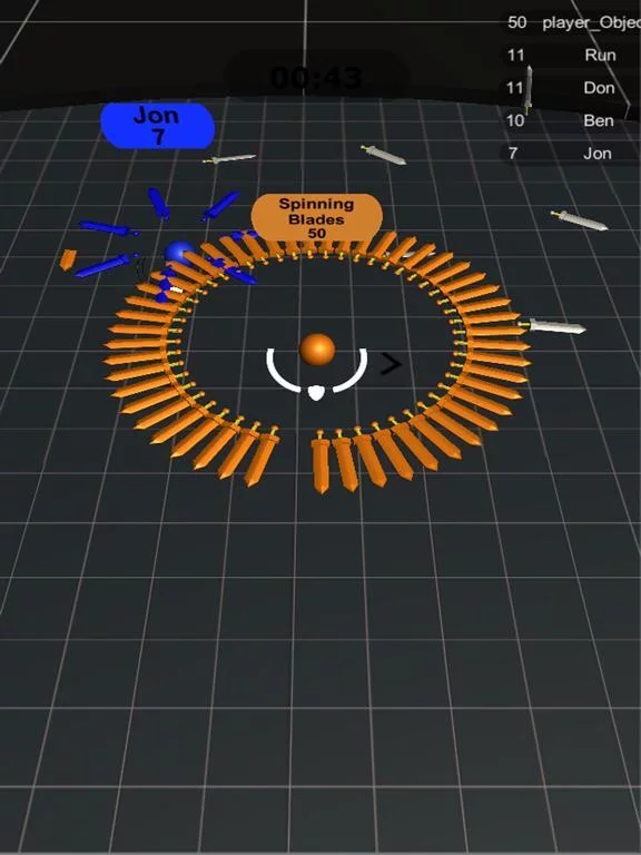 Изображение игры: Spinning Blades.io