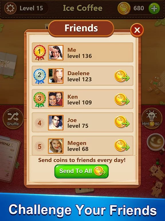 Изображение игры: Word Cafe