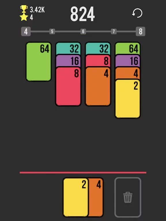 Изображение игры: Merge Solitaire