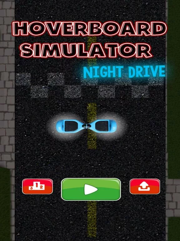 Изображение игры: Hoverboard Simulator - Night Drive
