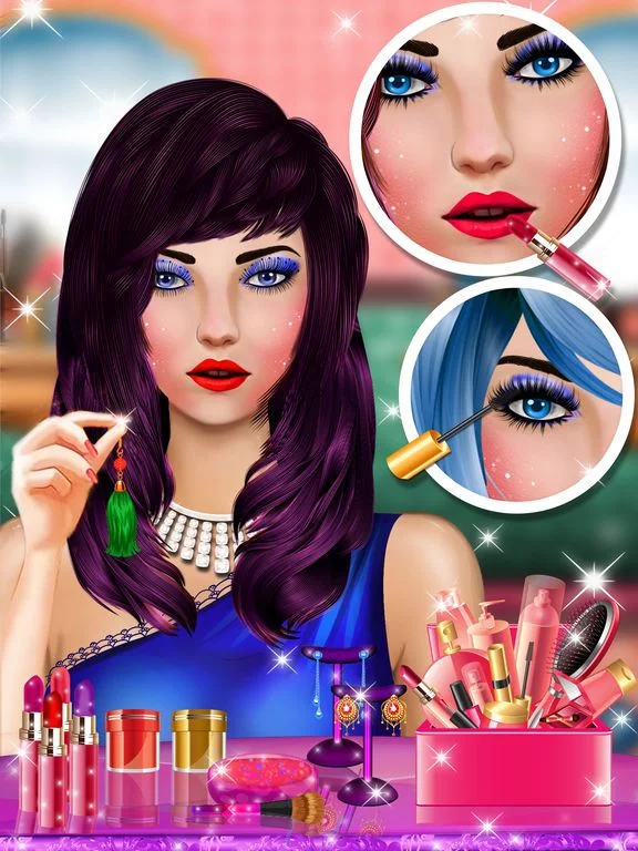 Изображение игры: Dress Up Salon: Fashion Model
