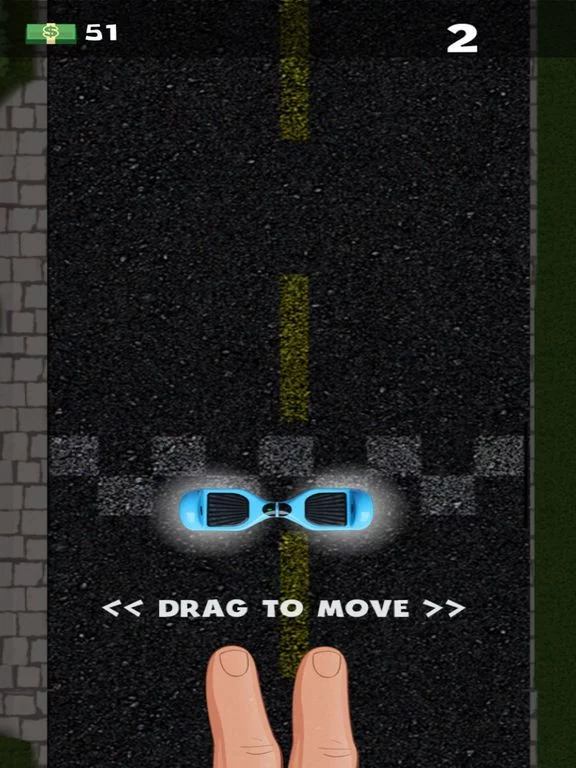 Изображение игры: Hoverboard Simulator - Night Drive
