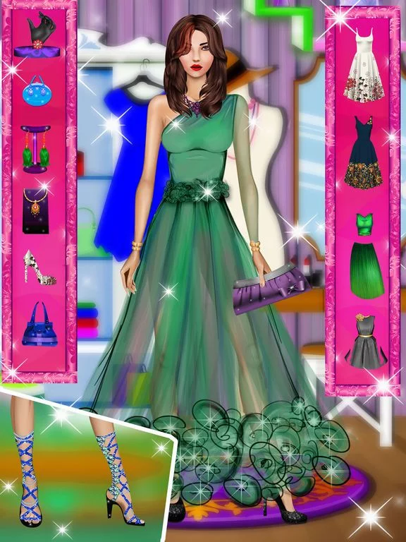 Изображение игры: Dress Up Salon: Fashion Model