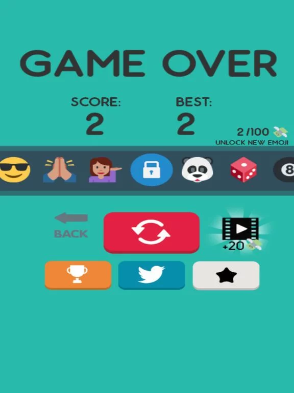 Изображение игры: Emoji Up!