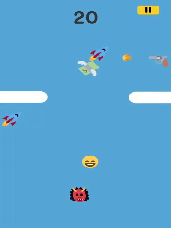 Изображение игры: Emoji Up!