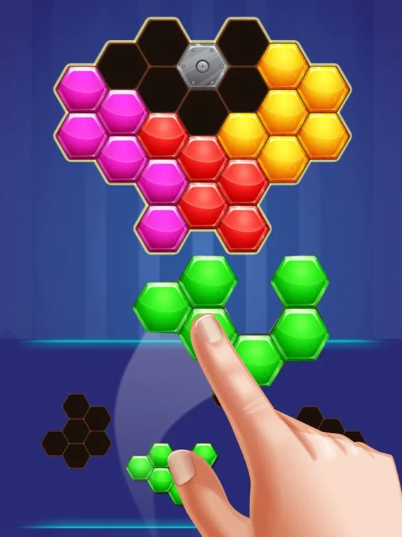 Изображение игры: Hexa Blast! Block Puzzle Game