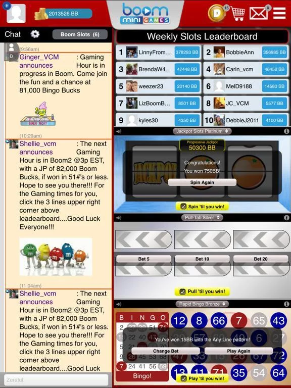 Изображение игры: BOOM MINIGAMES -Bingo and Casino Minigames!