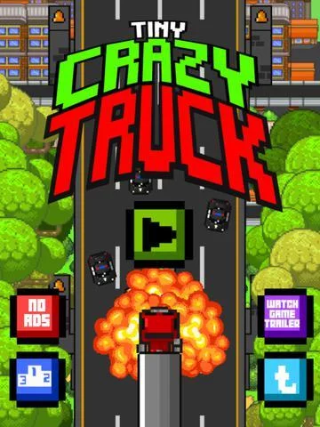 Изображение игры: Tiny Crazy Truck