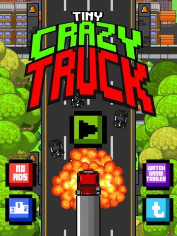 Изображение игры: Tiny Crazy Truck