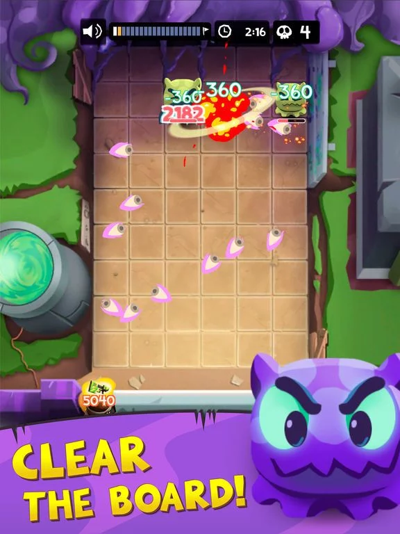 Изображение игры: Gun Blast League: Ball Shooter