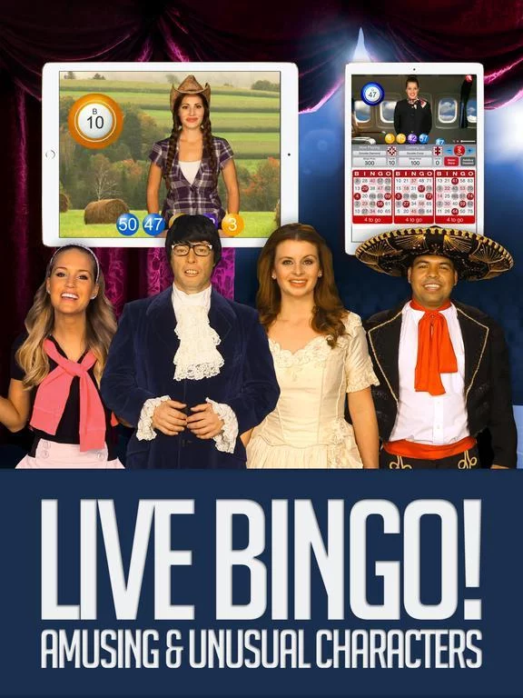 Изображение игры: CHARACTER BINGO - Live Bingo & Slots!