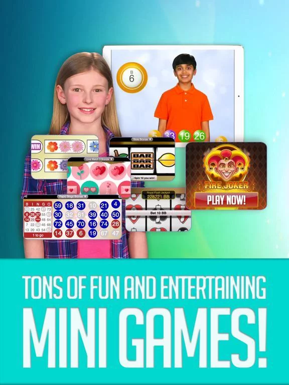 Изображение игры: KID BINGO - Live Kid Bingo & Slots!