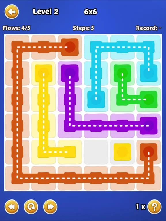 Изображение игры: Connect xD — Match dots by color game