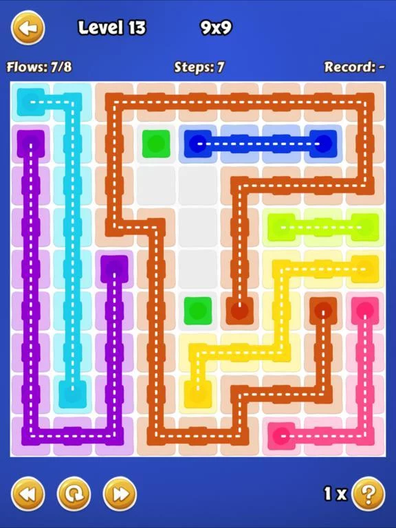 Изображение игры: Connect xD — Match dots by color game
