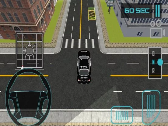 Изображение игры: Police Car Parking 3D Simulator