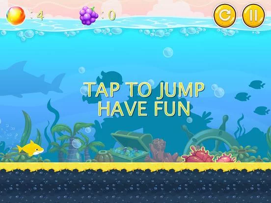 Изображение игры: Flappy Shark HD