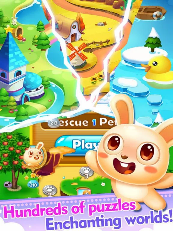 Изображение игры: Tatty Pet Bubble - Fantasy Ball