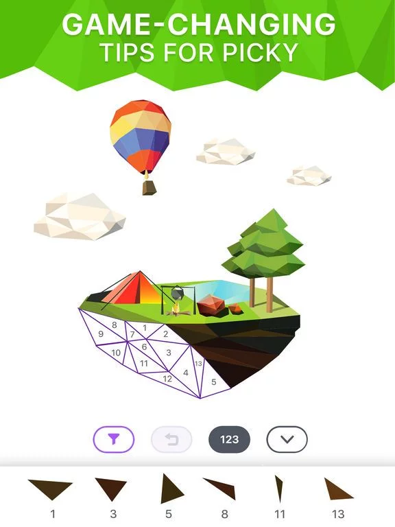 Изображение игры: MOSAIC Now - Puzzle by Number