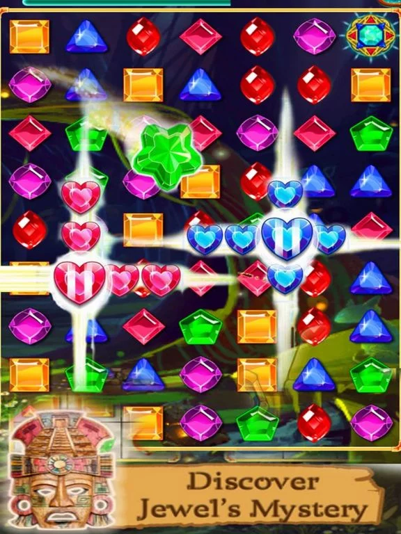 Изображение игры: Gems Lost Temple Mania