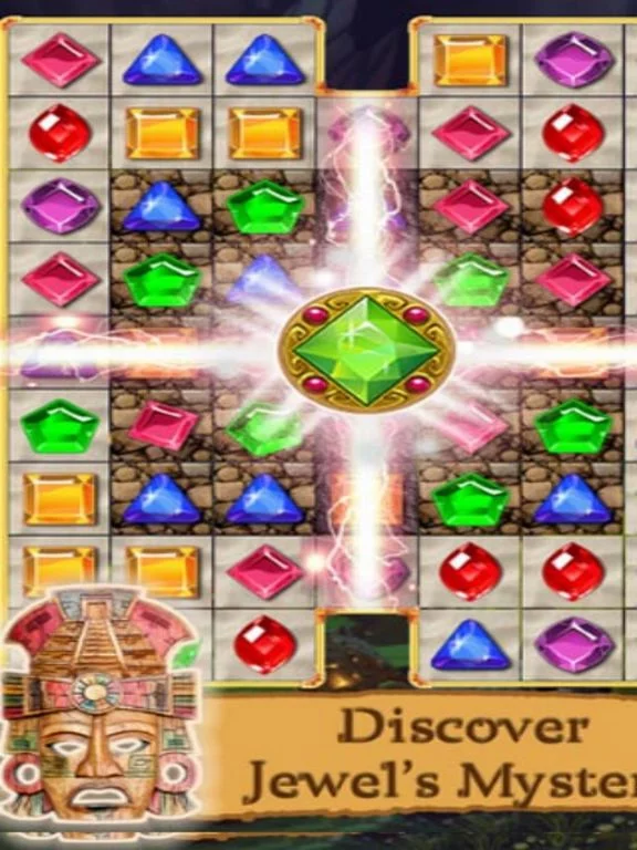 Изображение игры: Gems Lost Temple Mania