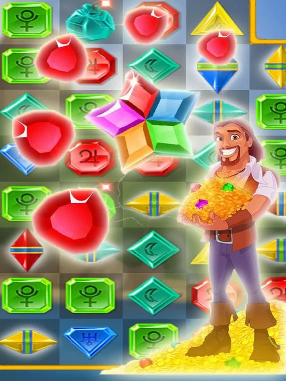 Изображение игры: Secret Treasure Gem - Diamond Quest