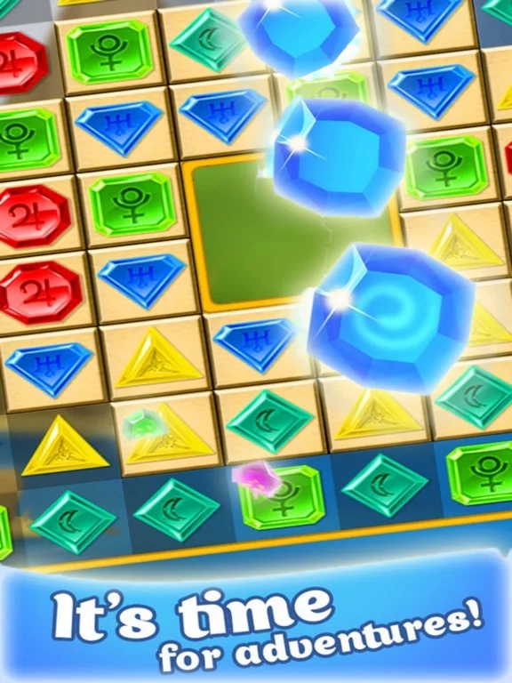 Изображение игры: Secret Treasure Gem - Diamond Quest