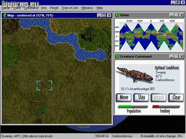 Изображение игры: Evolution (1997)