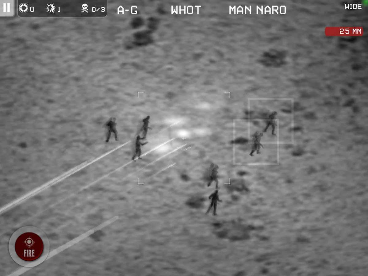 Изображение игры: Zombie Gunship Zero