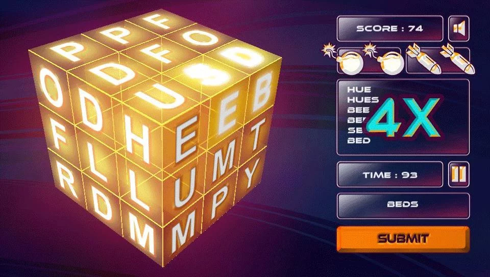Изображение игры: Word Blocked
