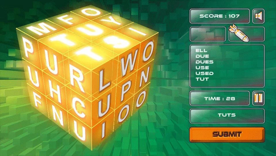 Изображение игры: Word Blocked