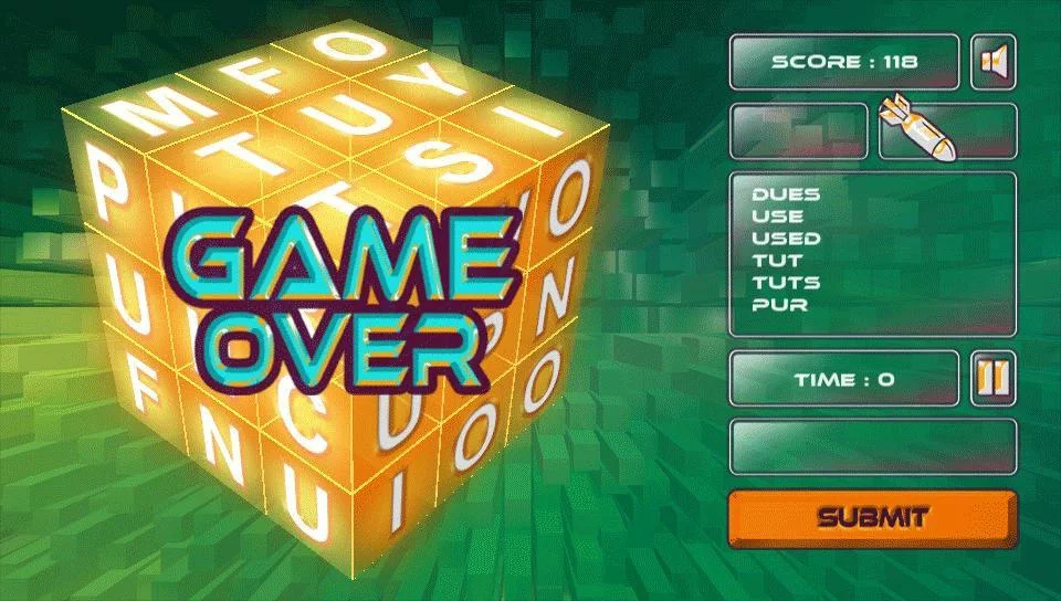 Изображение игры: Word Blocked
