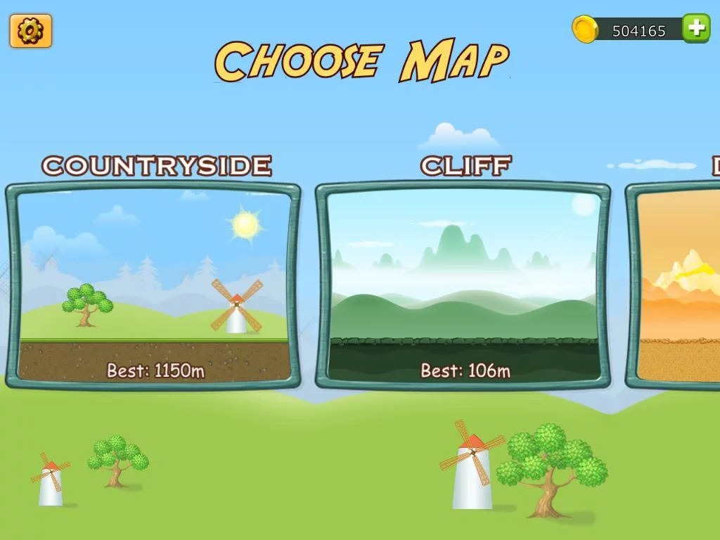 Изображение игры: Up Hill Racing: Hill Climb