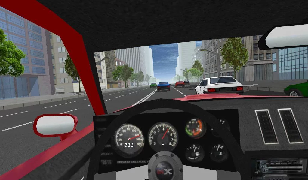 Изображение игры: Traffic Street Racing: Muscle