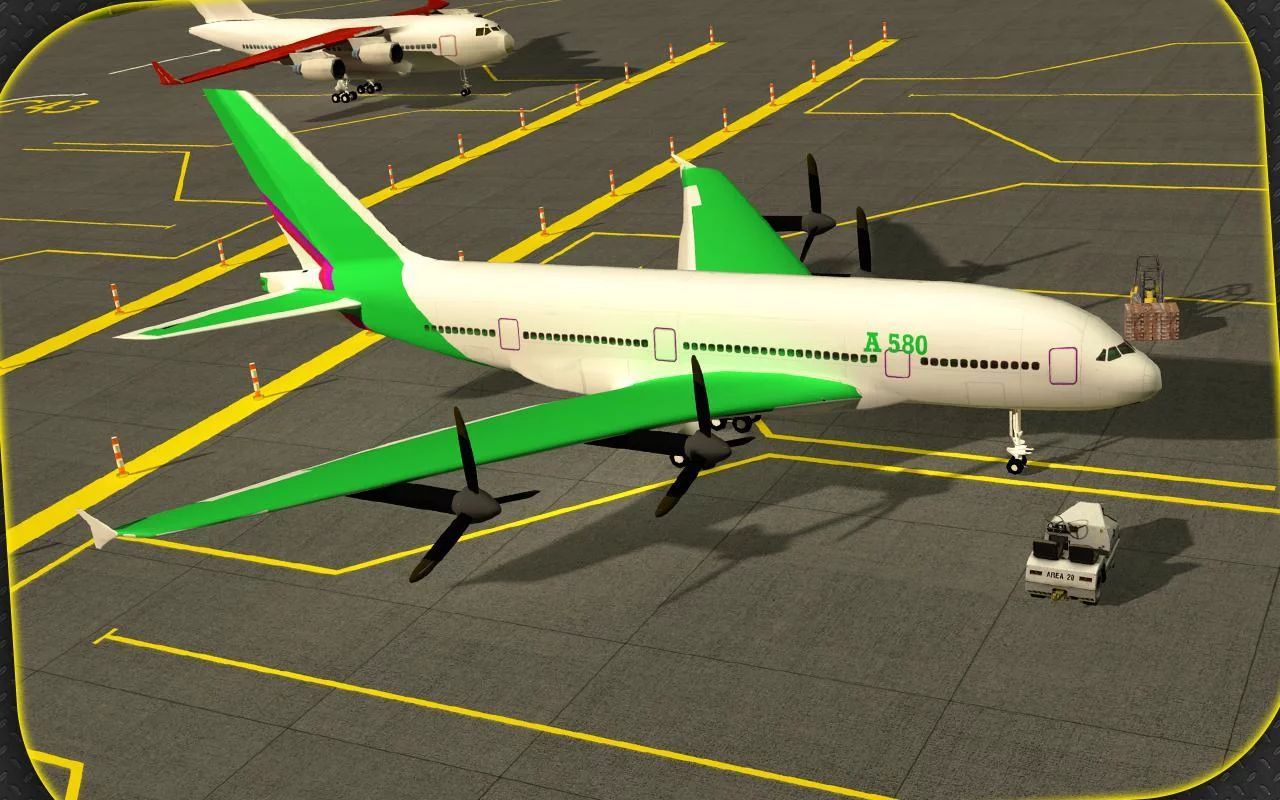Изображение игры: Transporter Plane 3D