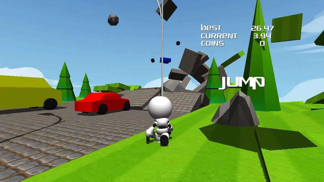 Изображение игры: Super Robo Runner