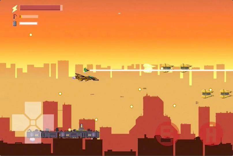 Изображение игры: Super Sky Hero