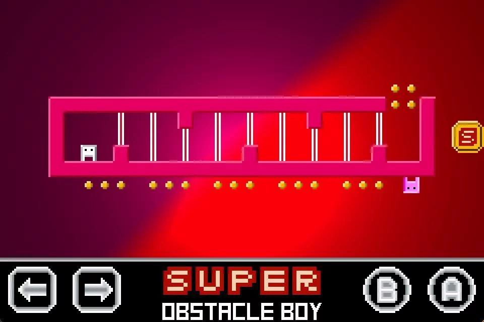 Изображение игры: SUPER OBSTACLE BOY