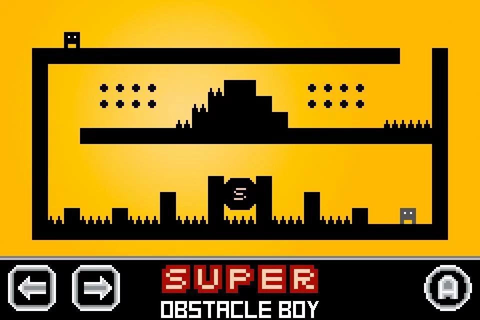 Изображение игры: SUPER OBSTACLE BOY