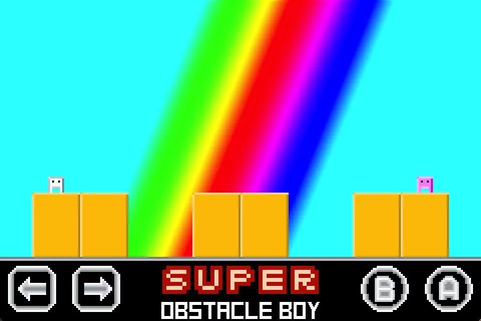Изображение игры: SUPER OBSTACLE BOY