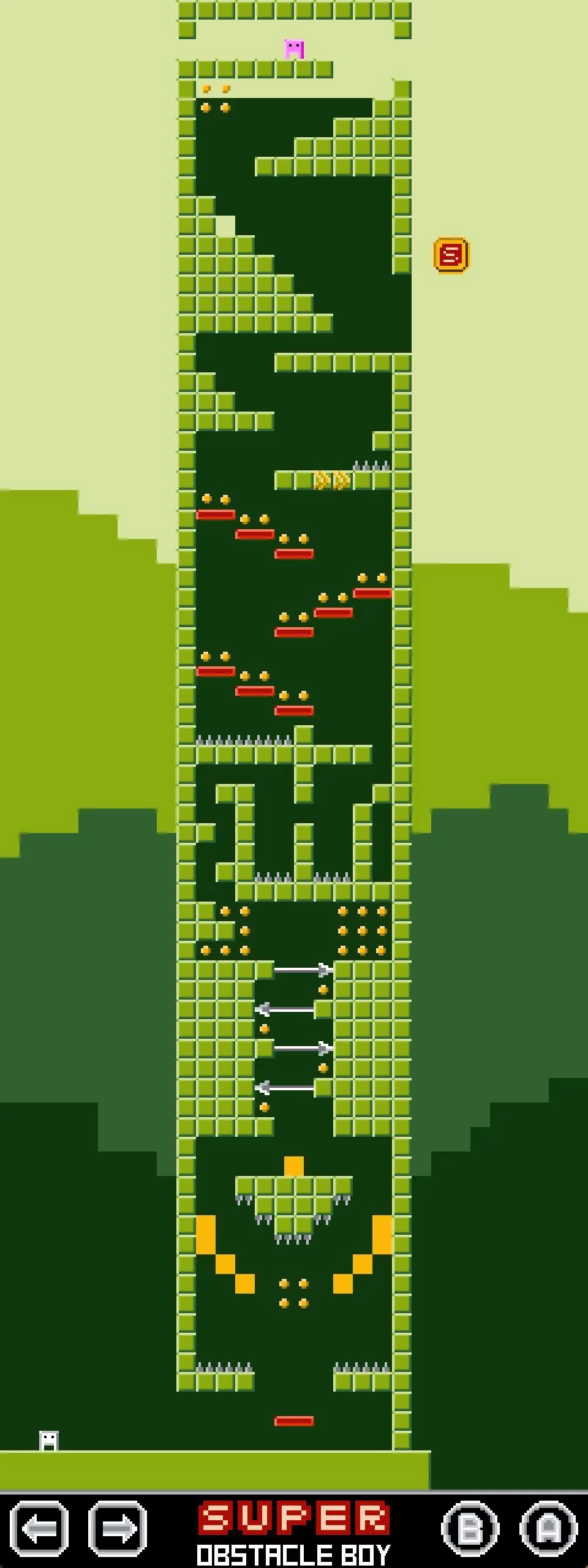 Изображение игры: SUPER OBSTACLE BOY