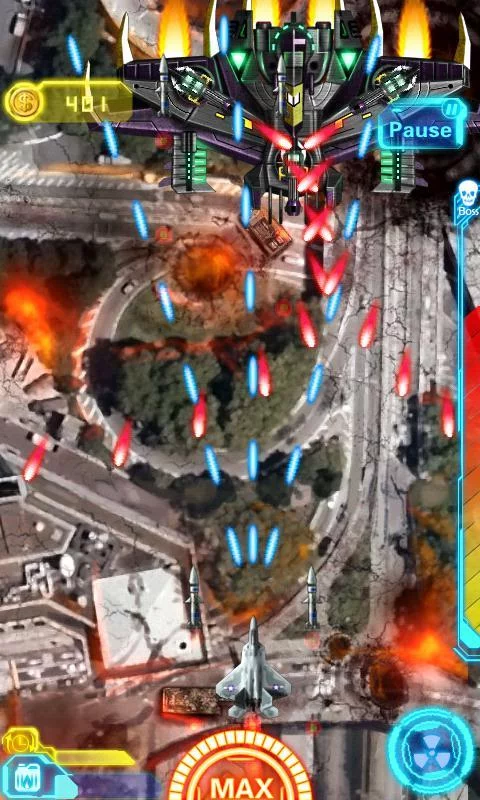 Изображение игры: Sky Fighter War Machine