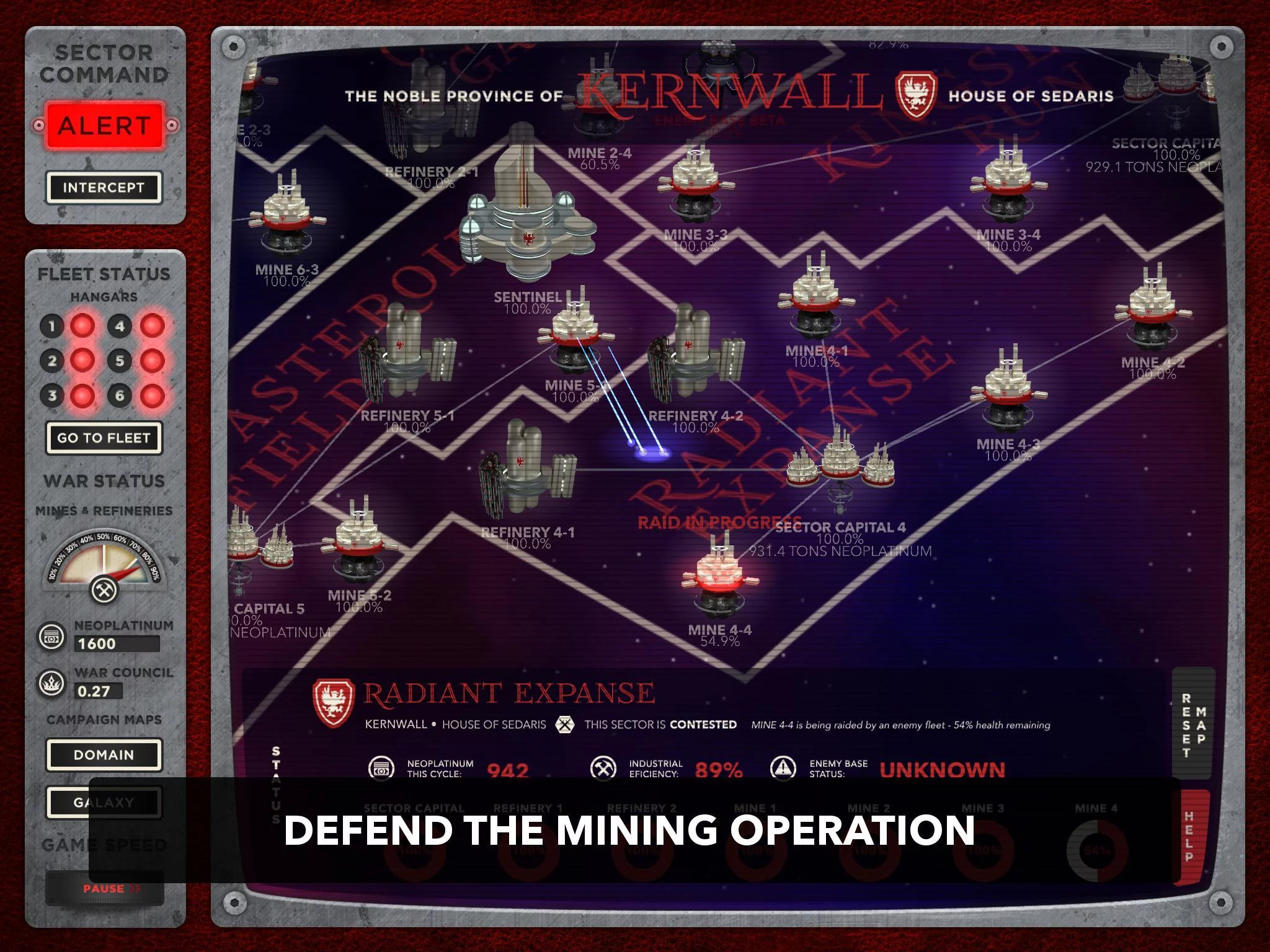 Изображение игры: Sentinel Command