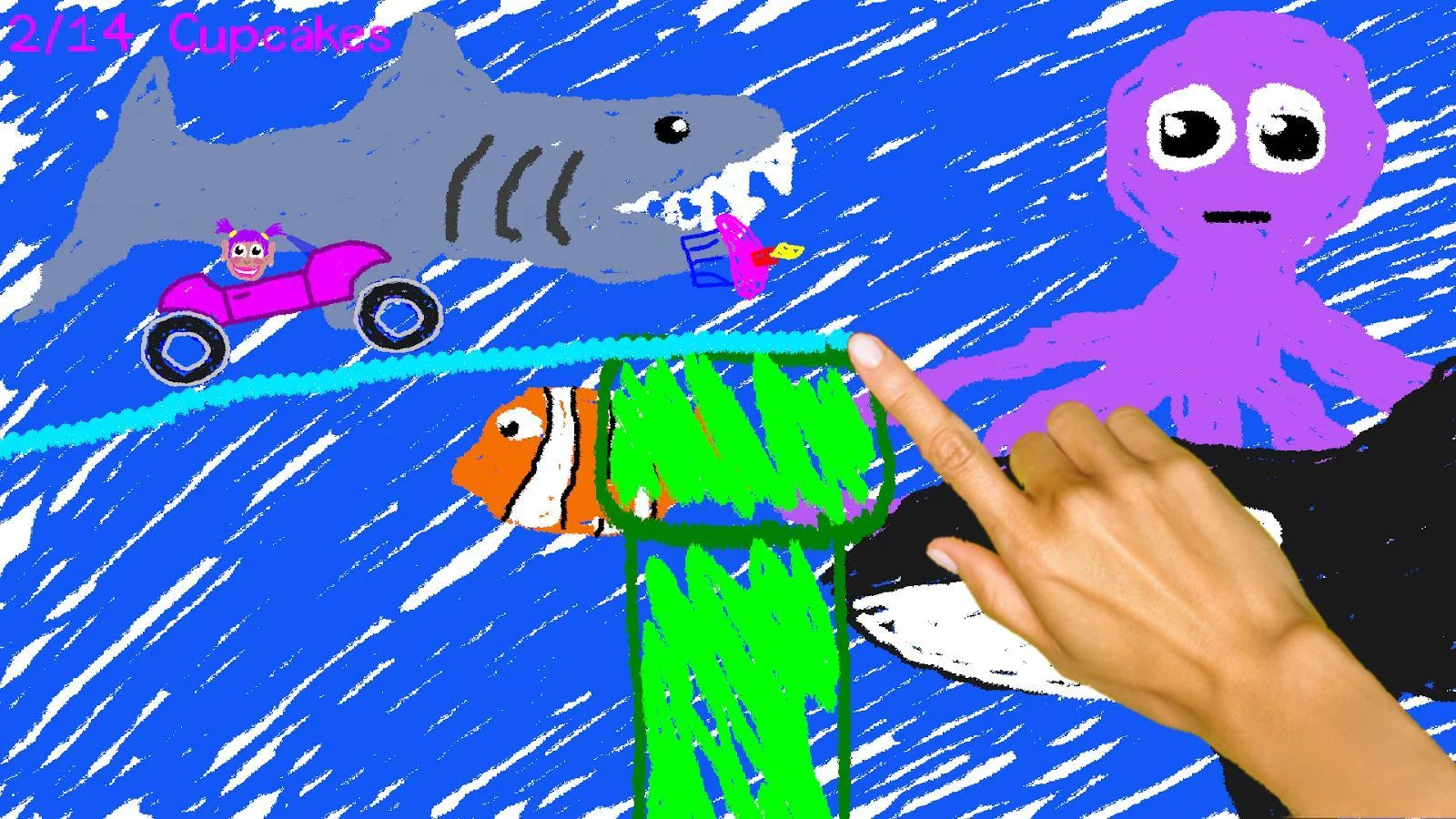 Изображение игры: Scribble Scram