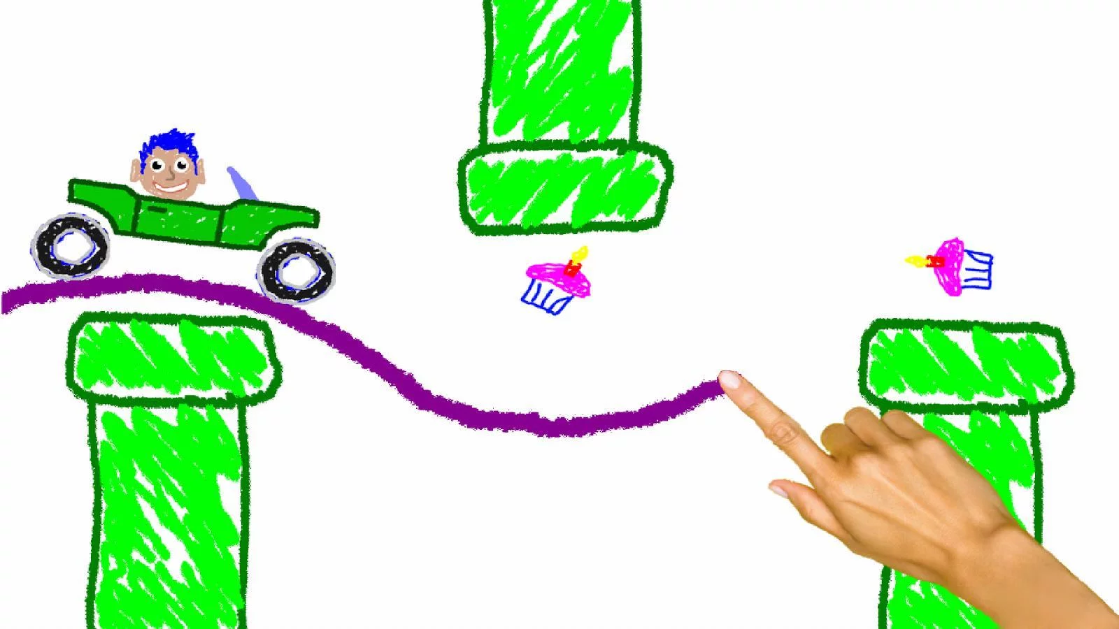 Изображение игры: Scribble Scram