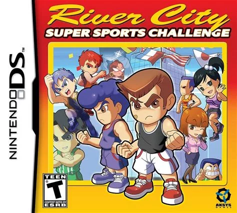 Изображение игры: River City Super Sports Challenge