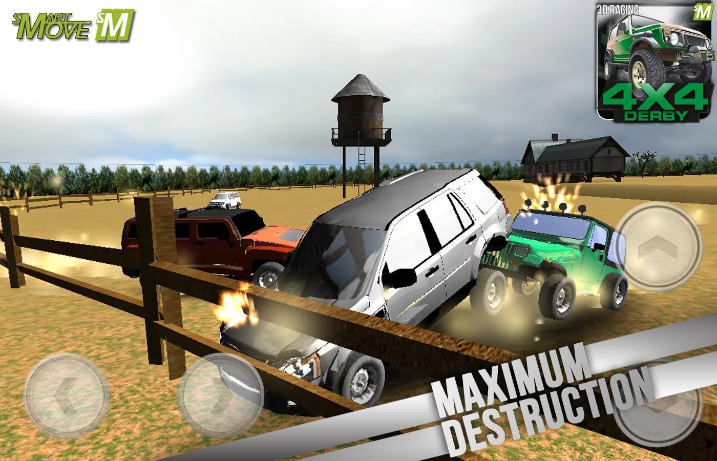 Изображение игры: Real 4x4 Derby Racing 3D