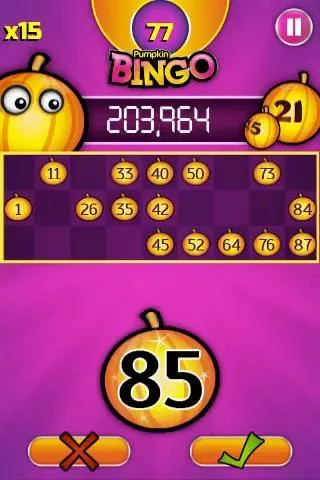 Изображение игры: Pumpkin Bingo