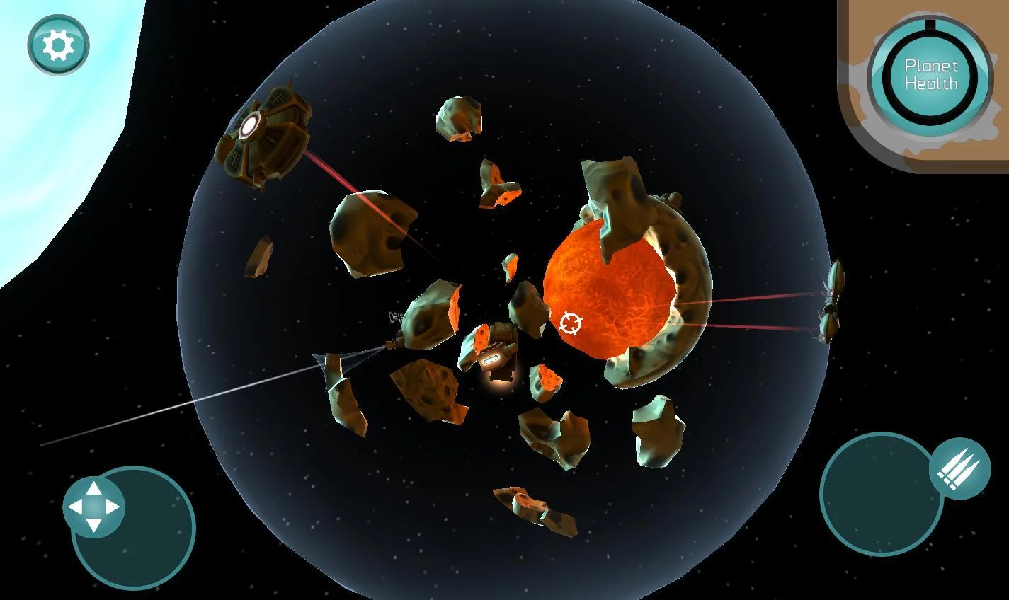 Изображение игры: Planetary Guard: Defender