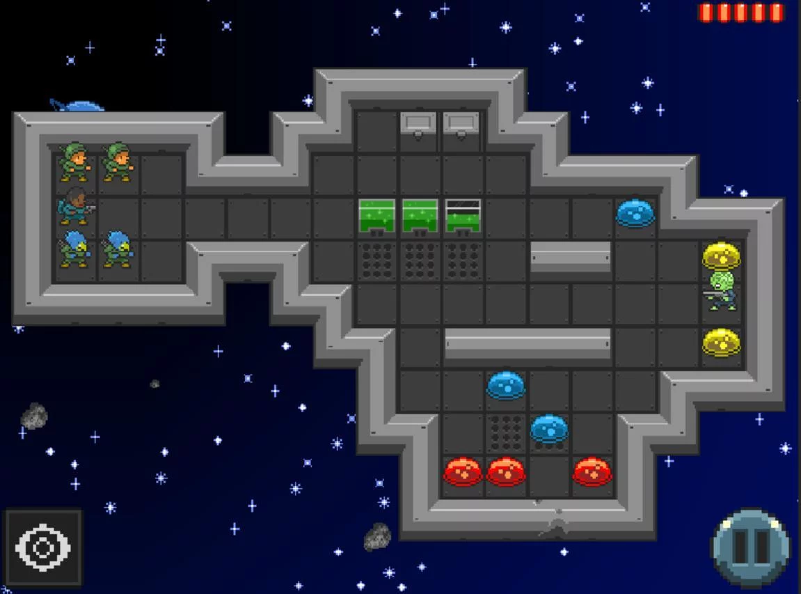 Изображение игры: Pixel Space Horror